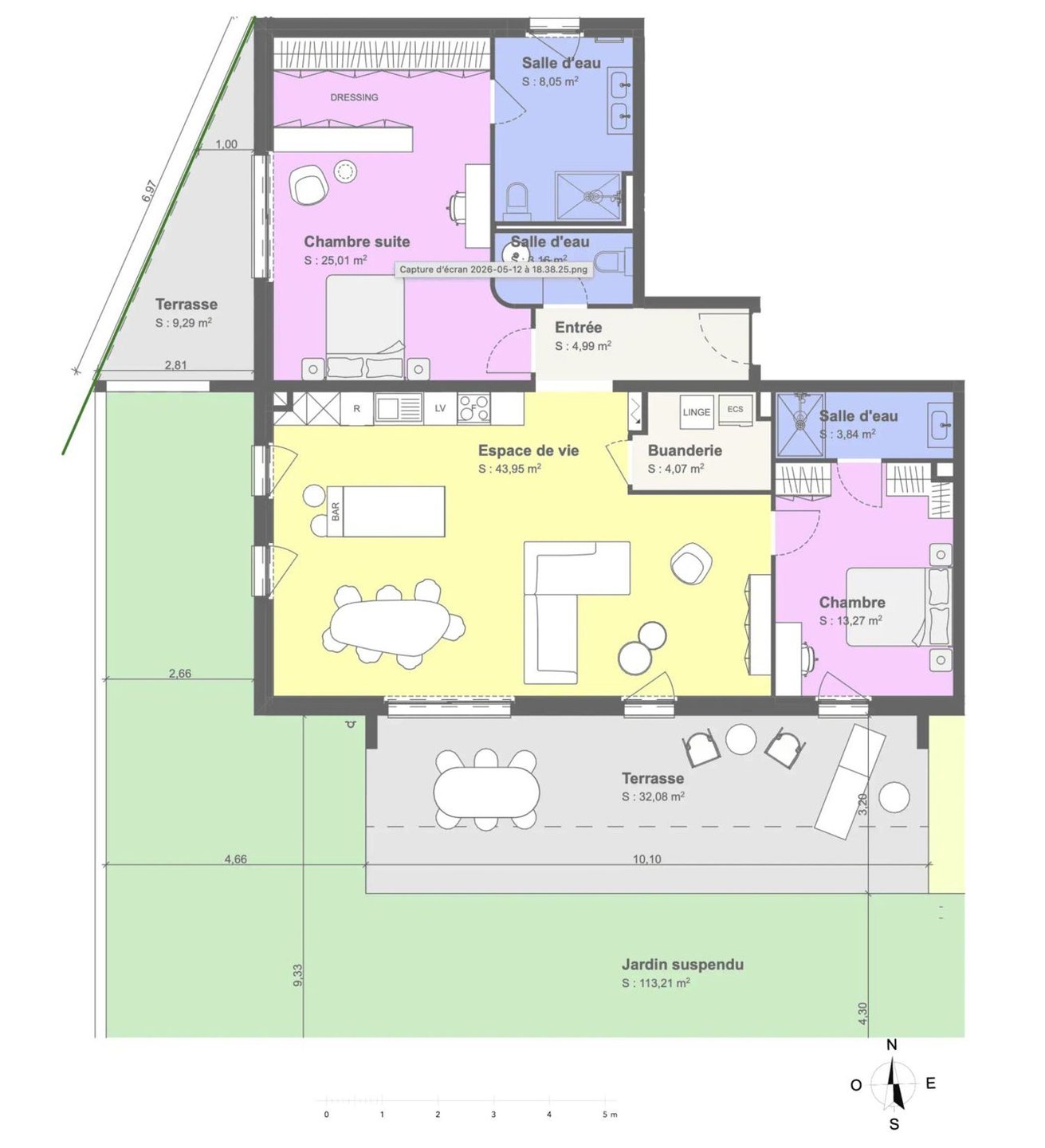 Appartement à vendre, 106m², Colmar