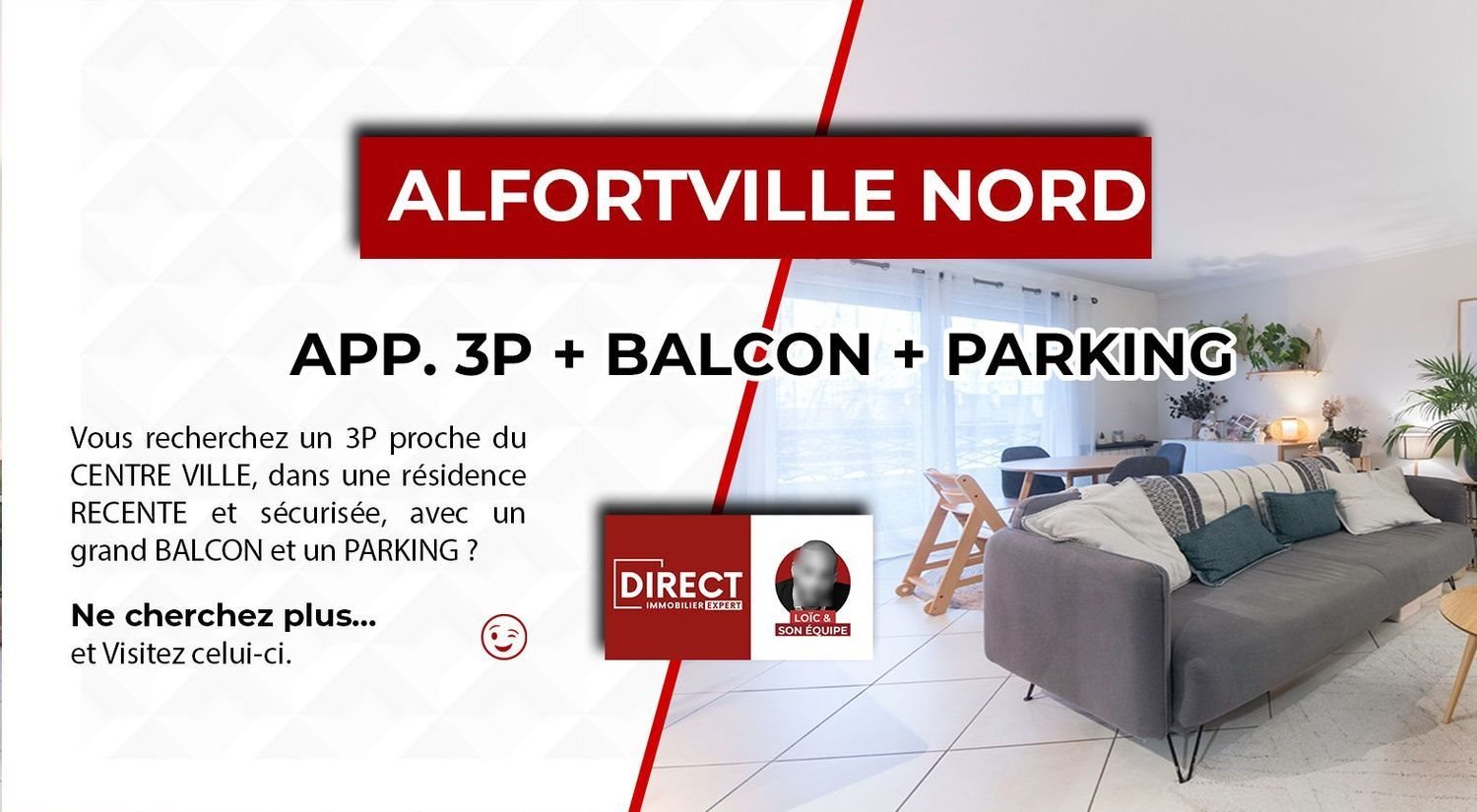 Appartement à vendre, 62m², Alfortville