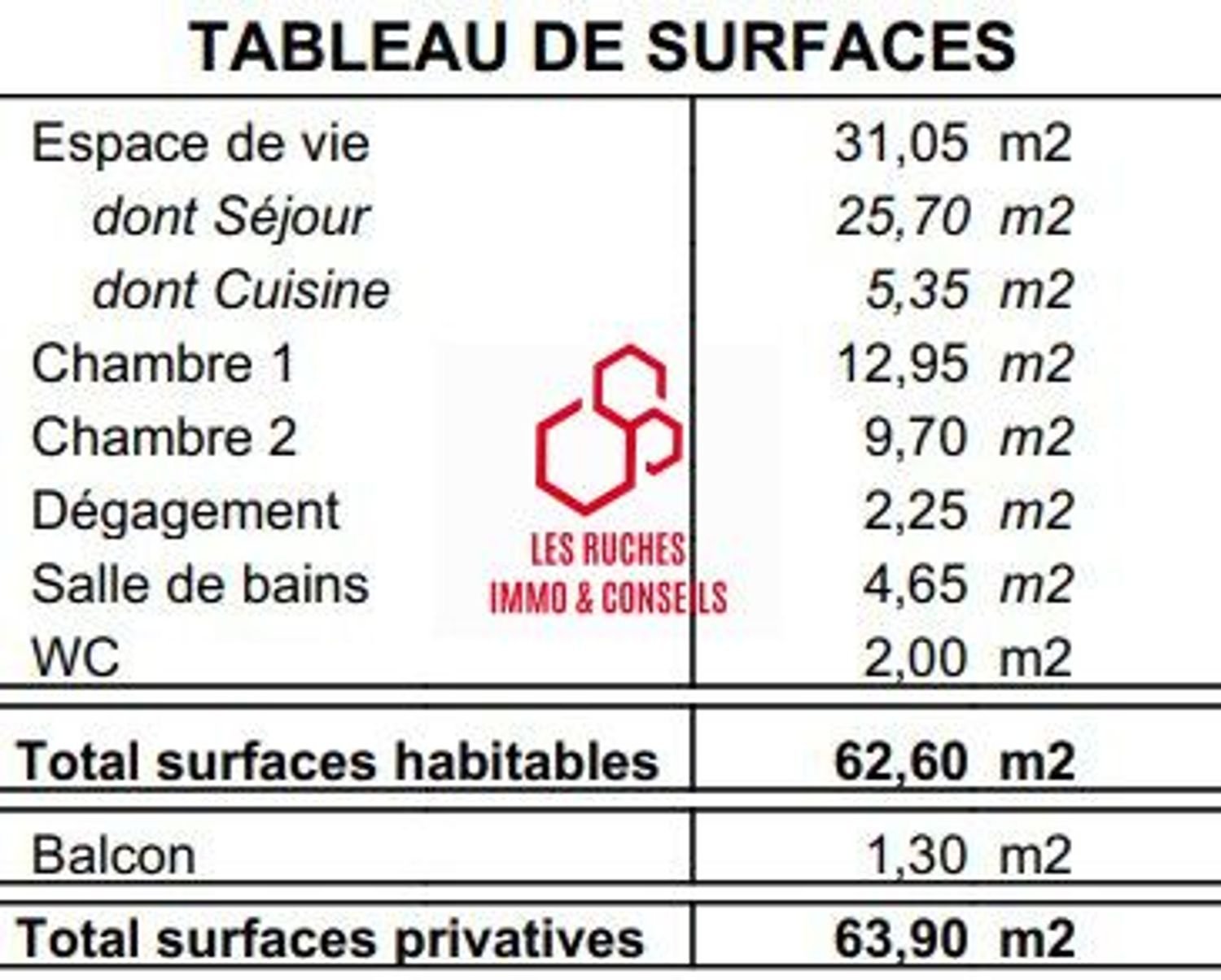 Appartement à vendre, 62m², Trappes