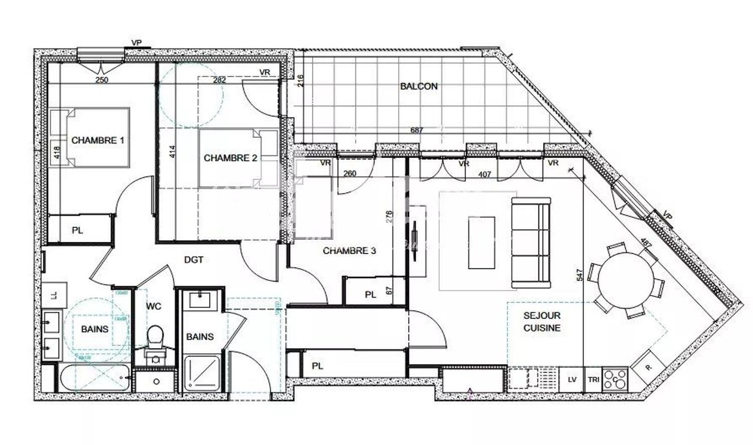 Appartement à vendre, 84m², Tarare