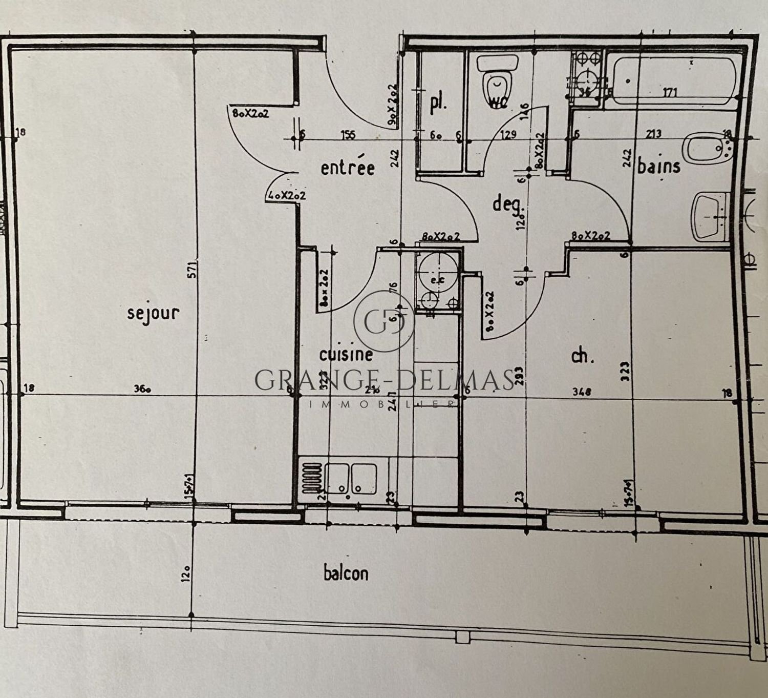 Appartement à vendre, 52m², Bordeaux