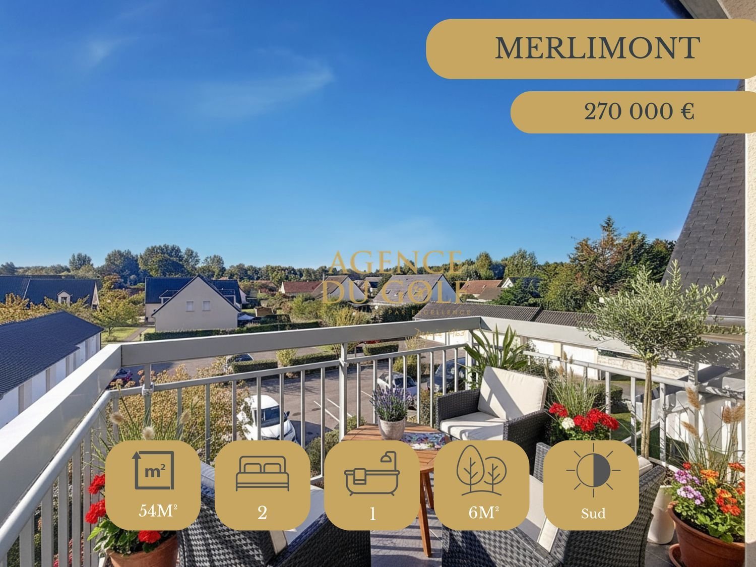 Appartement à vendre, 60m², Merlimont