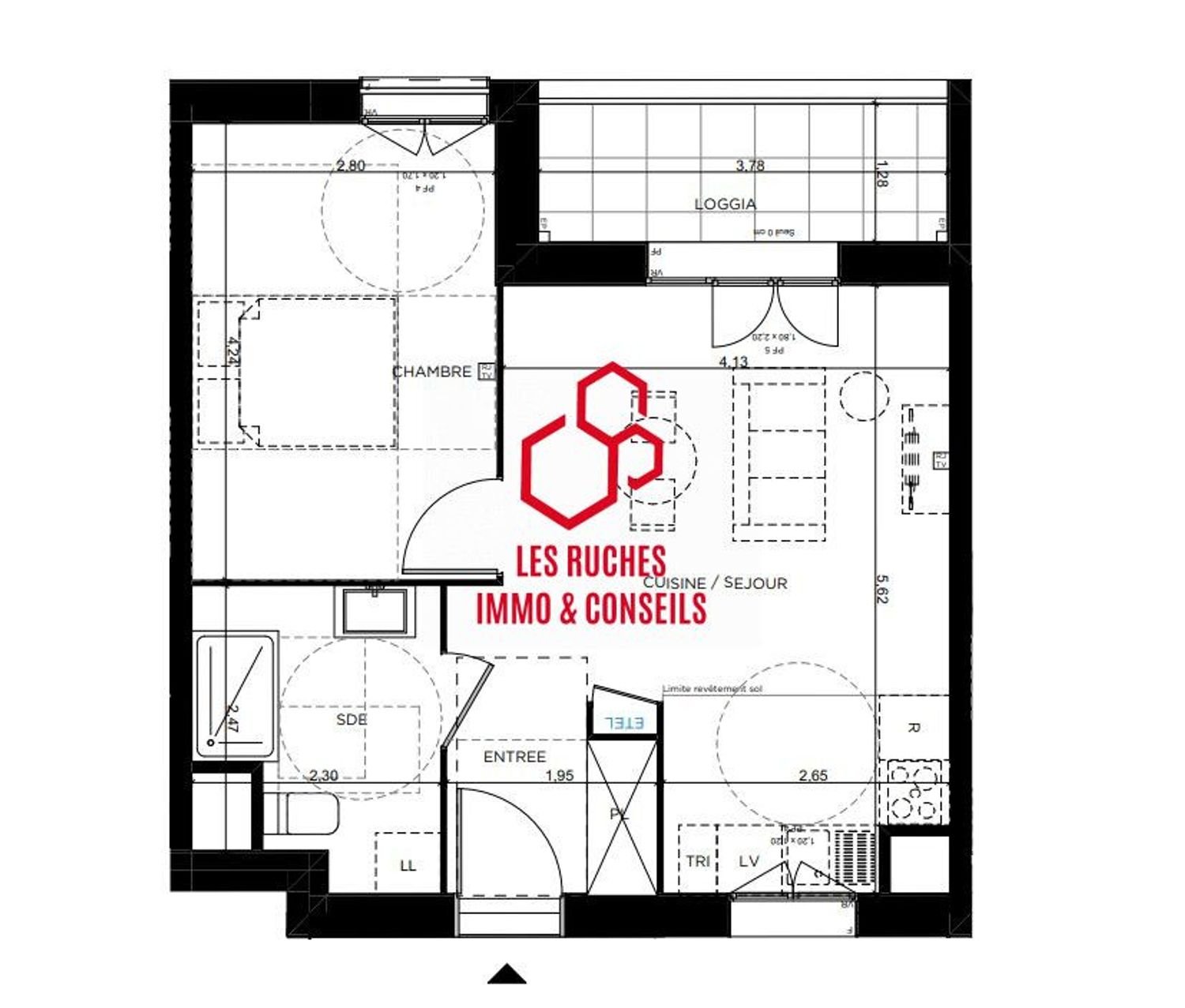 Appartement à vendre, 41m², Louvres