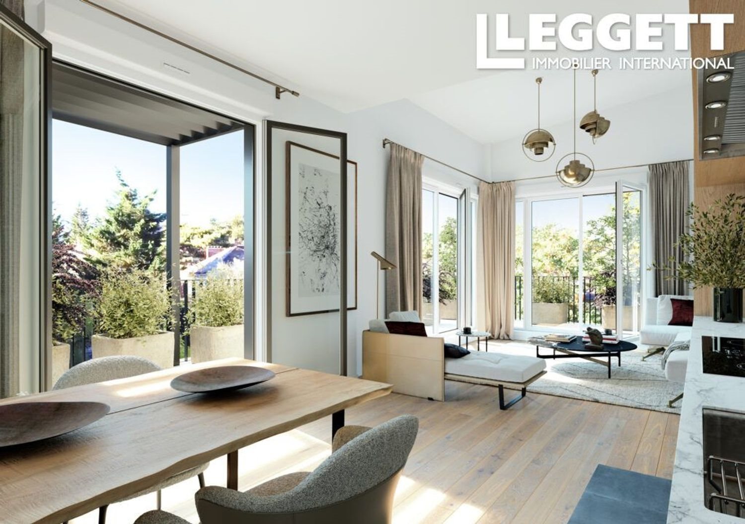 Appartement à vendre, 91m², Garches
