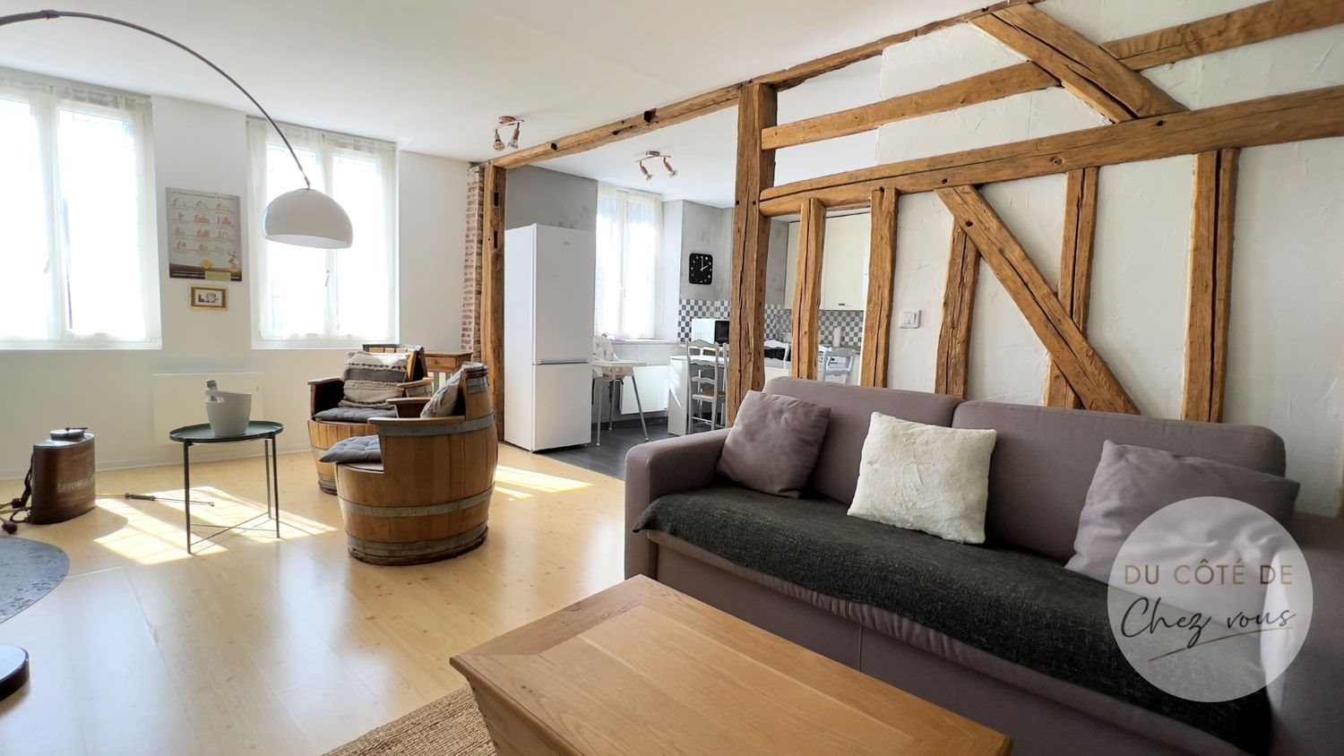 Appartement à vendre, 55m², Pont-Sainte-Marie
