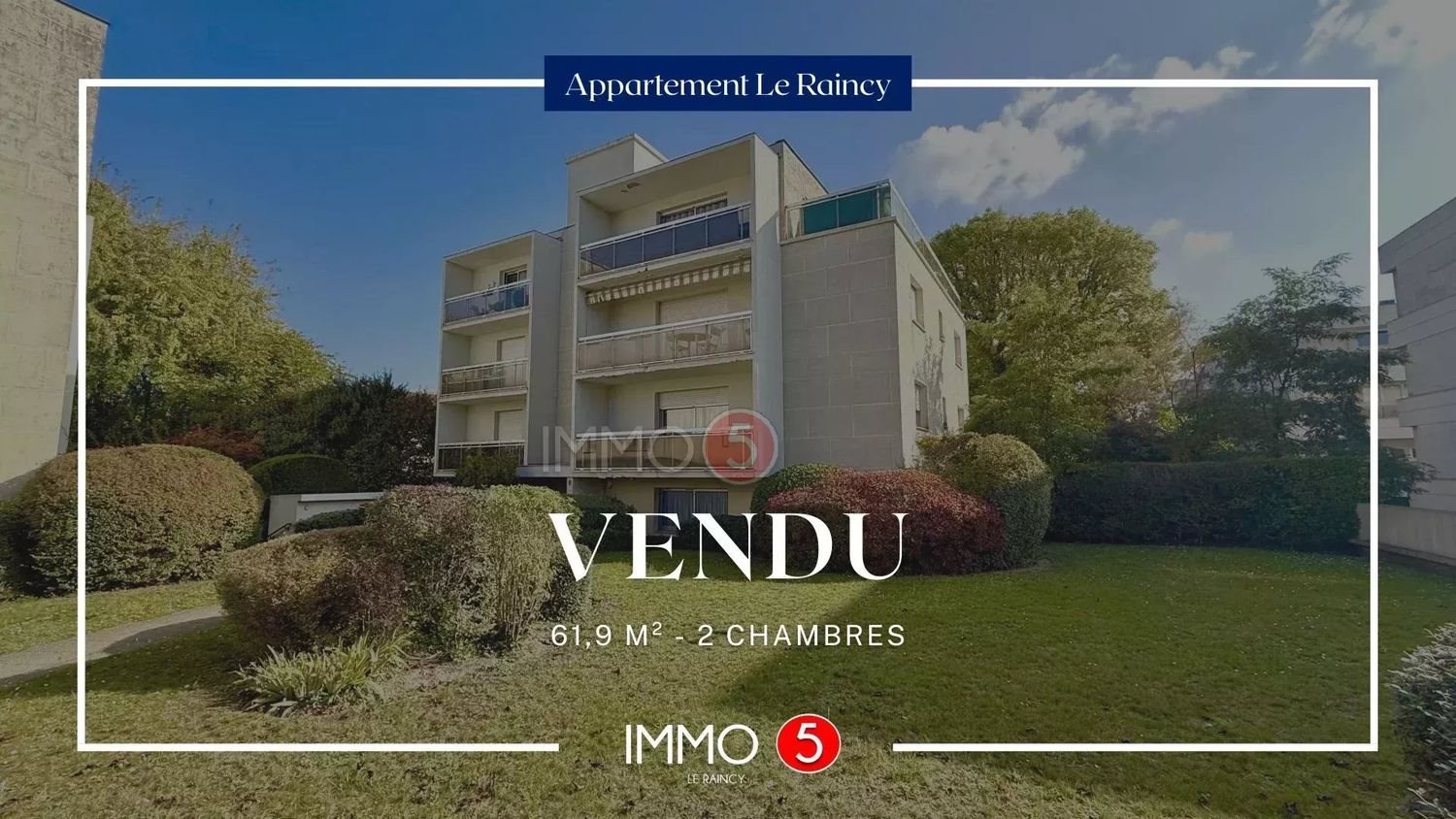 Appartement à vendre, 61m², Le Raincy