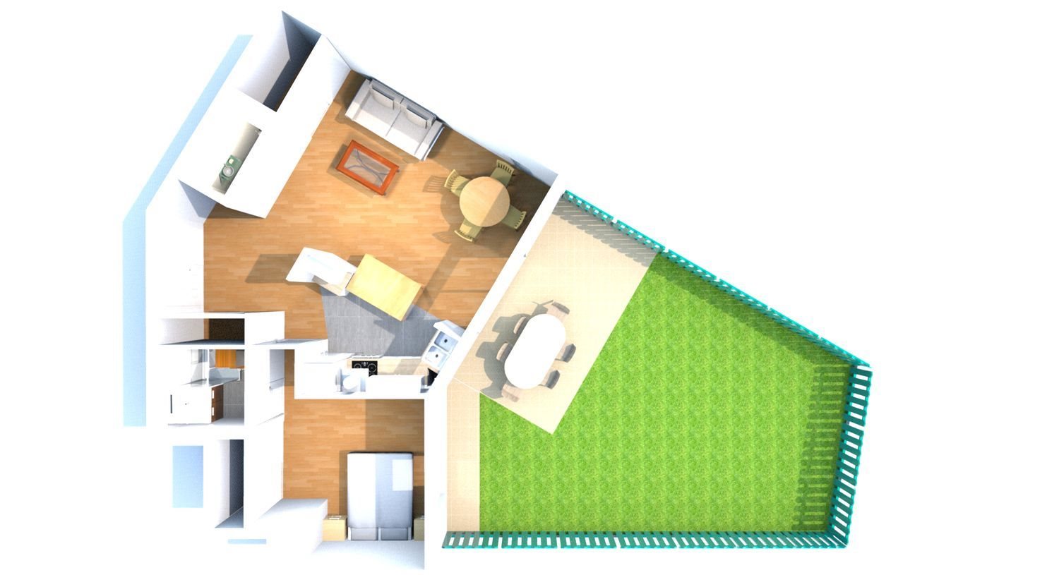 Appartement à vendre, 54m², Châtillon