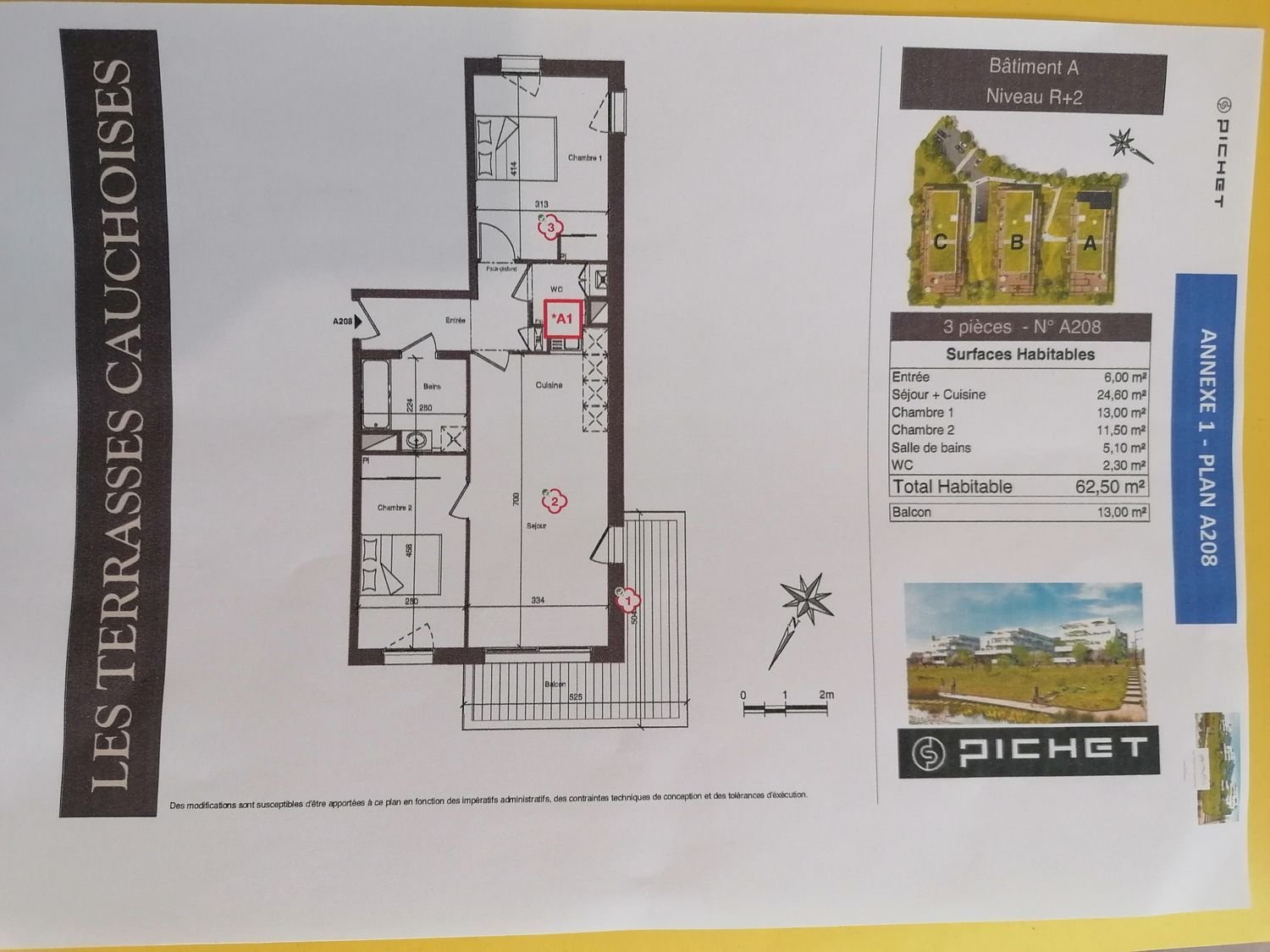 Appartement à louer, 62m², Le Havre