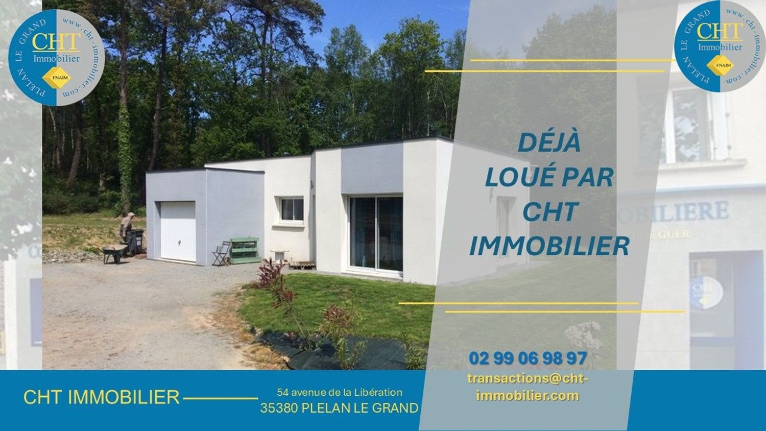 Maison à louer, 88m², Beignon