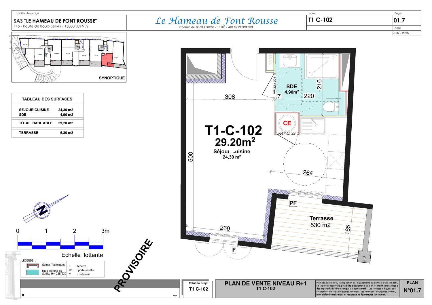 Appartement à vendre, 29m², Aix-en-Provence