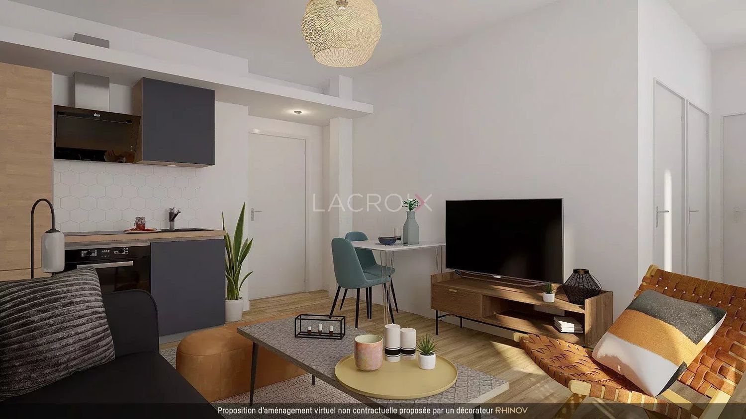 Appartement à vendre, 32m², Gentilly