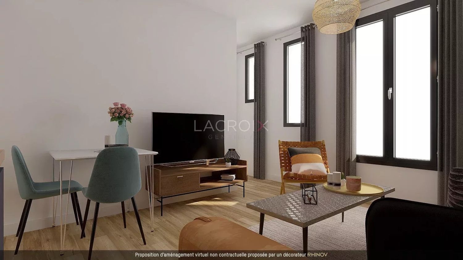 Appartement à vendre, 32m², Gentilly