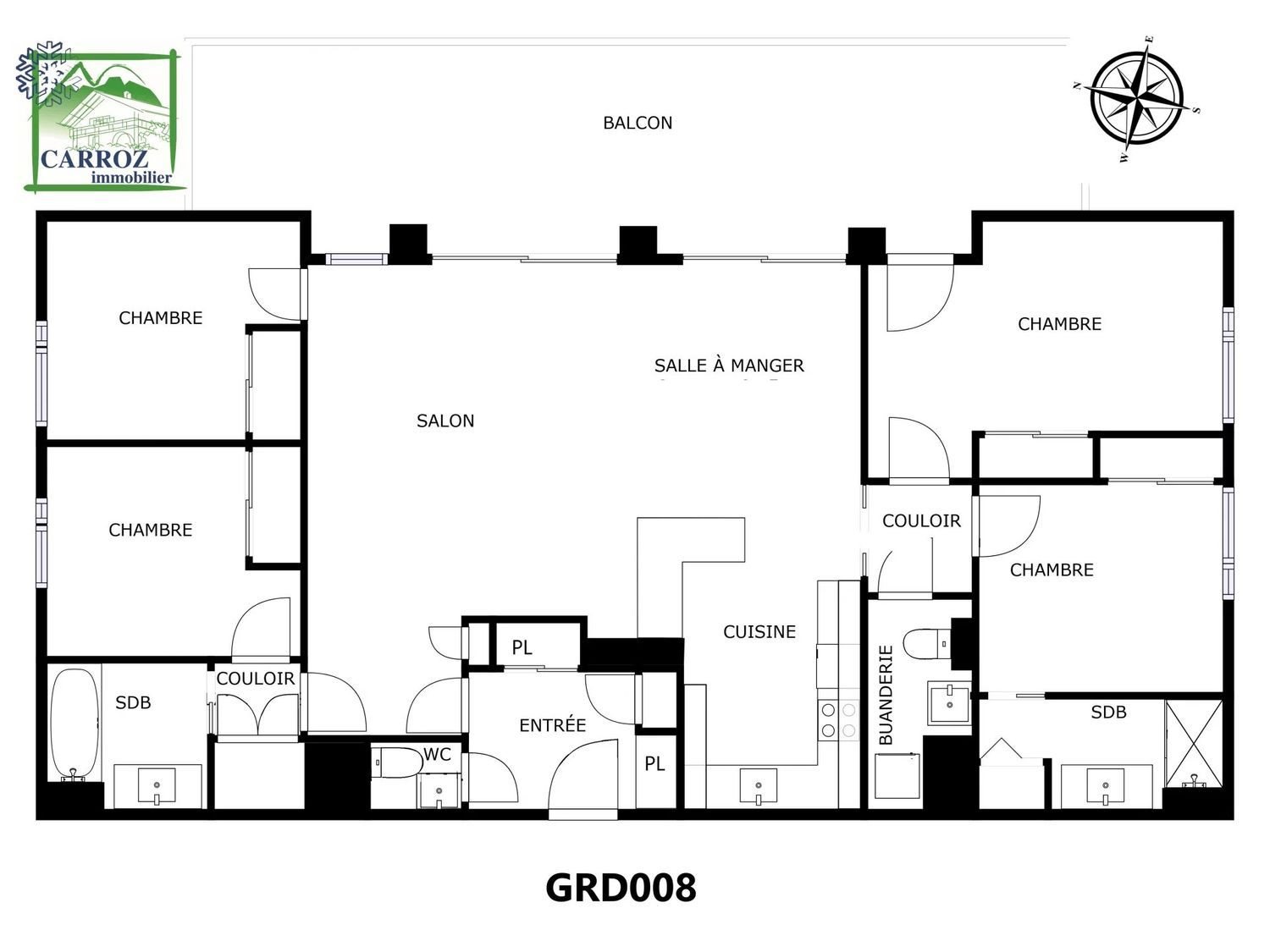 Appartement à louer, 114m², Arâches-la-Frasse (Les Carroz d'Arâches)
