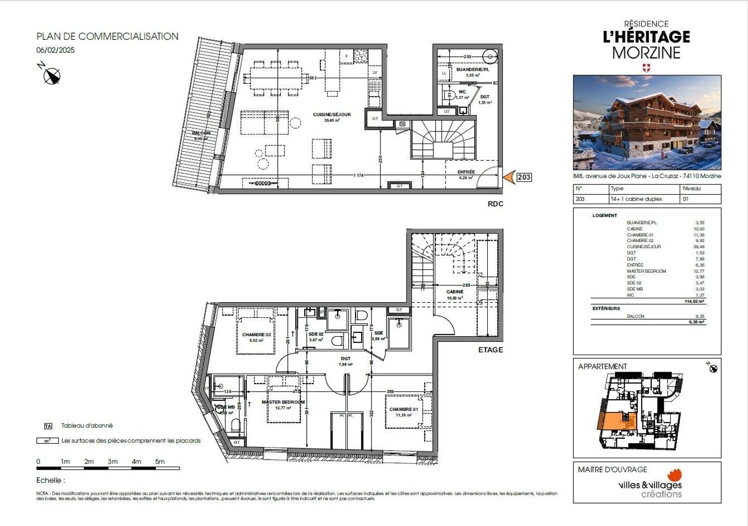 Appartement à vendre, 114m², Morzine (Avoriaz)