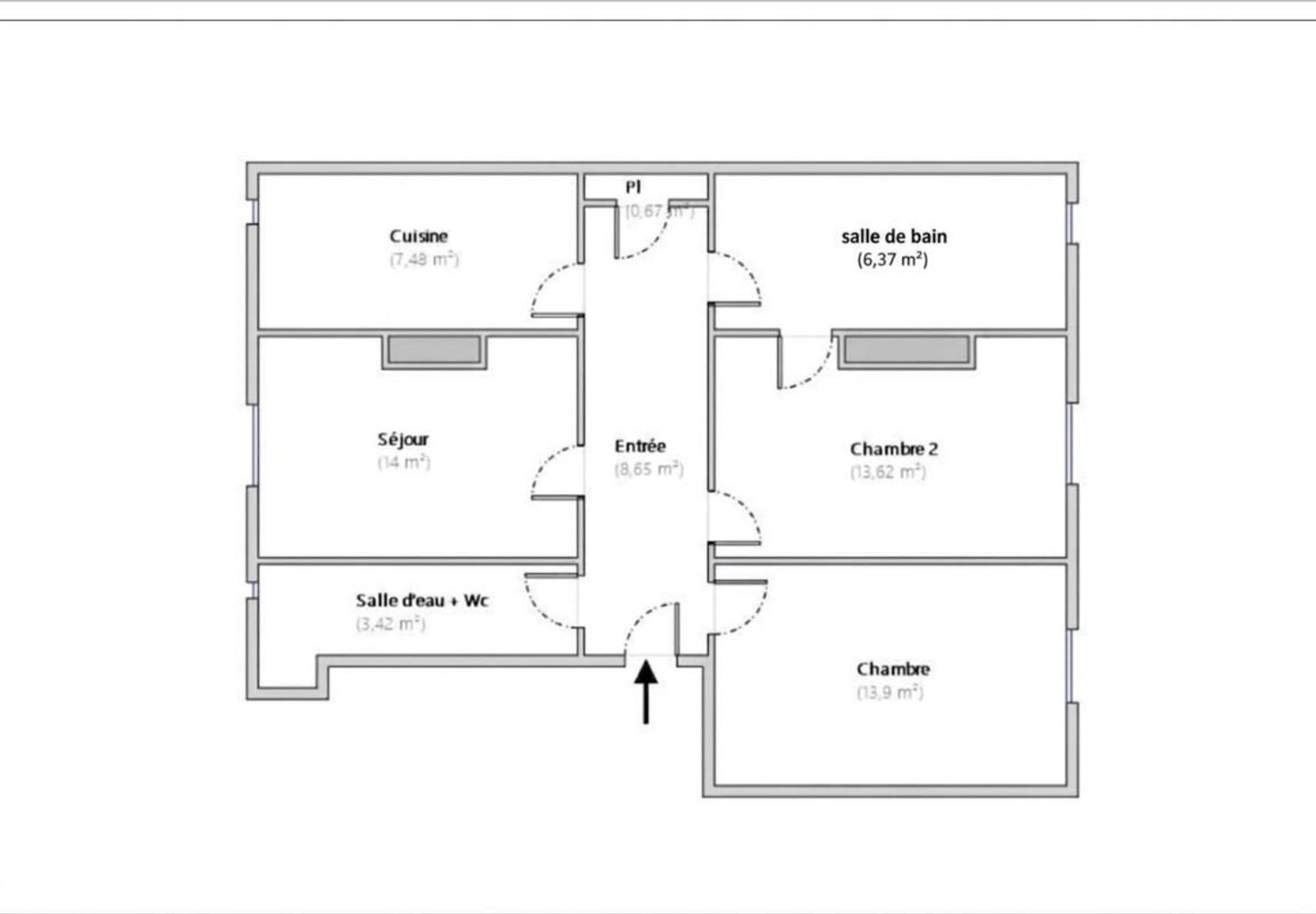 Appartement à vendre, 68m², Montrouge