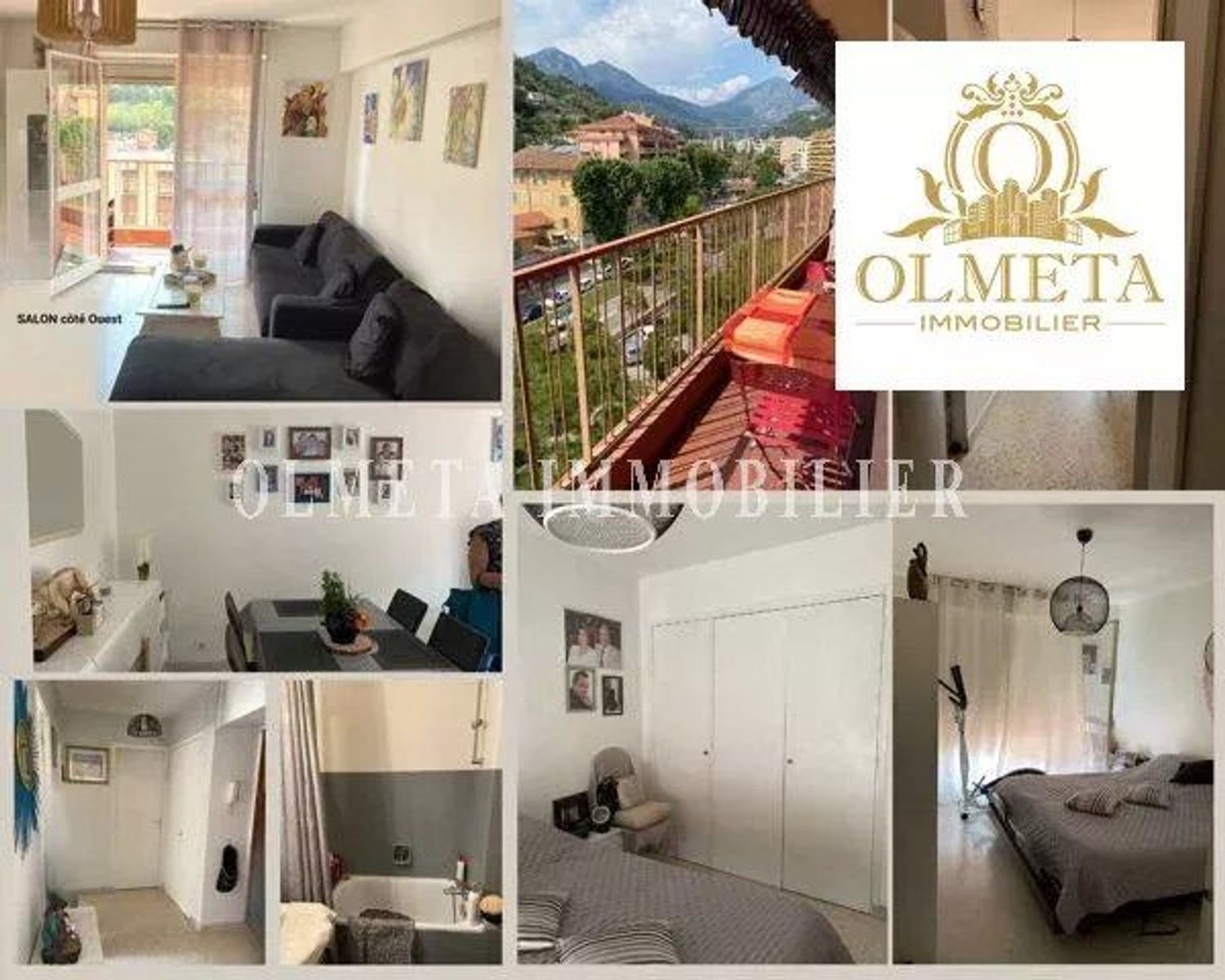 Appartement à vendre, 50m², Menton
