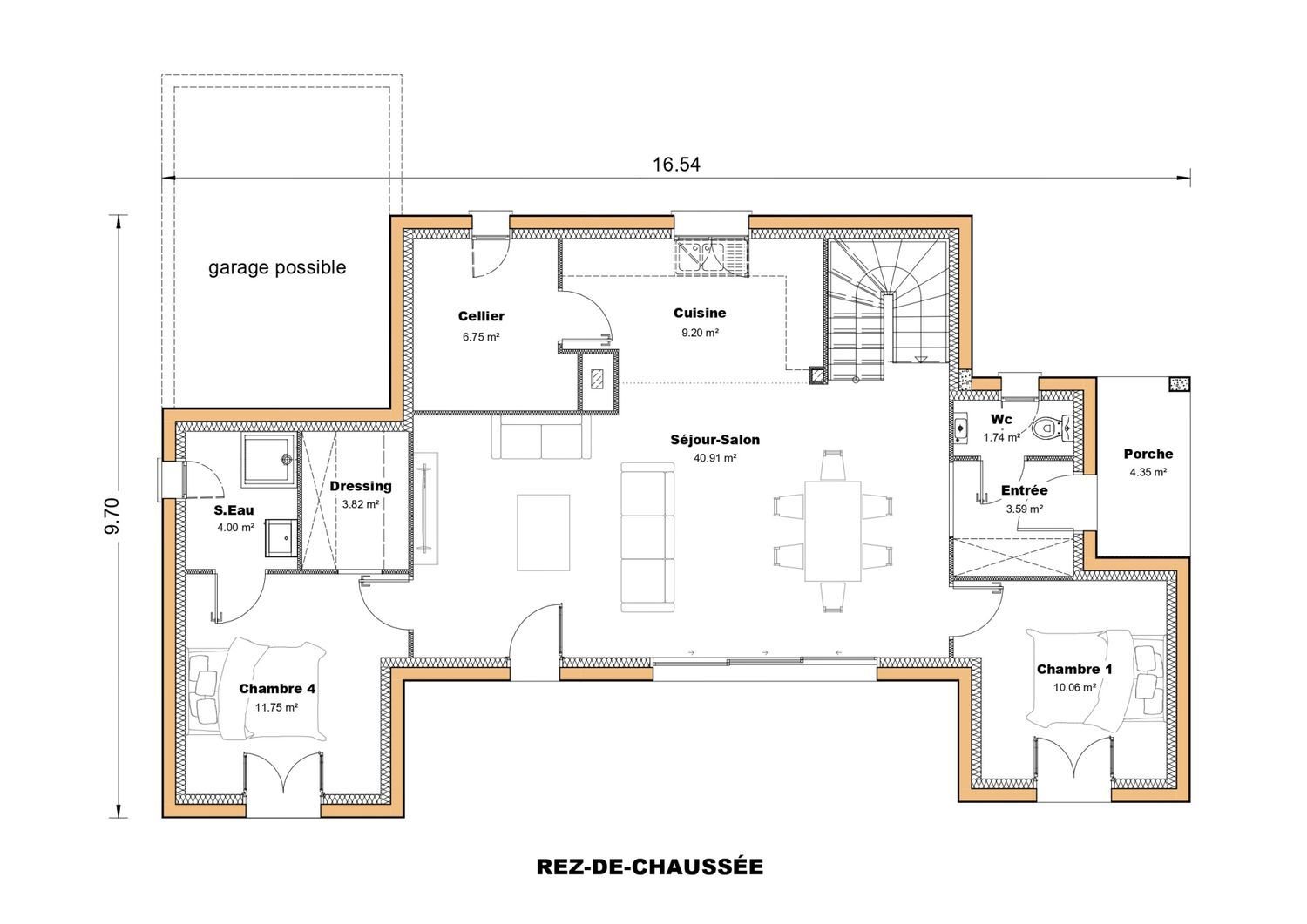 Maison à vendre, 127m², Donzac