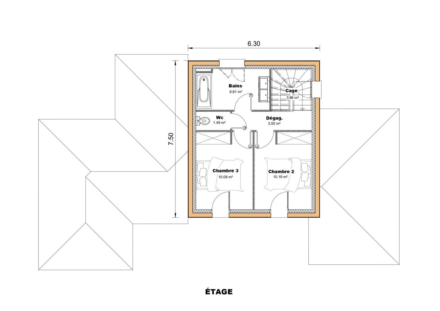 Maison à vendre, 127m², Donzac