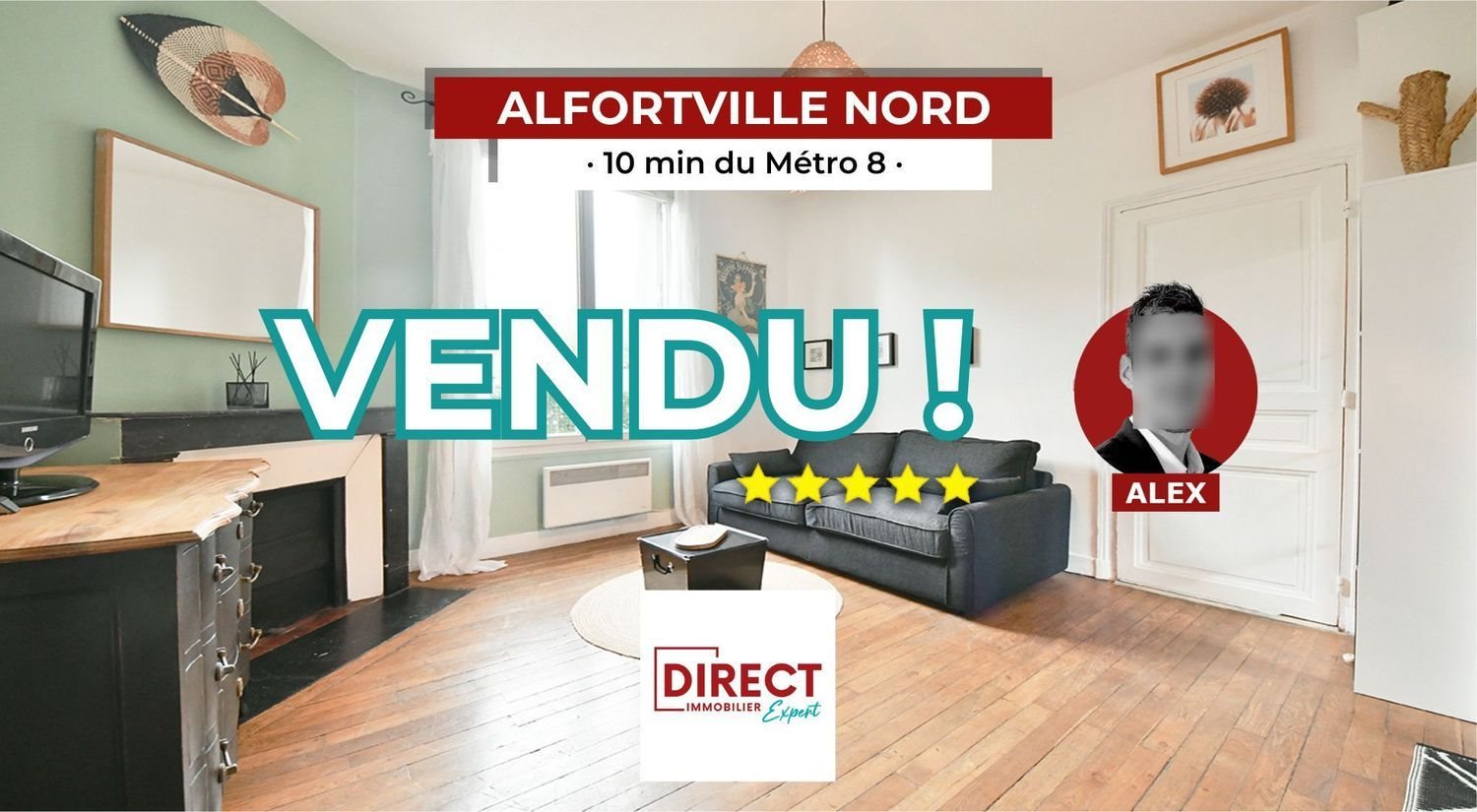 Appartement à vendre, 33m², Alfortville