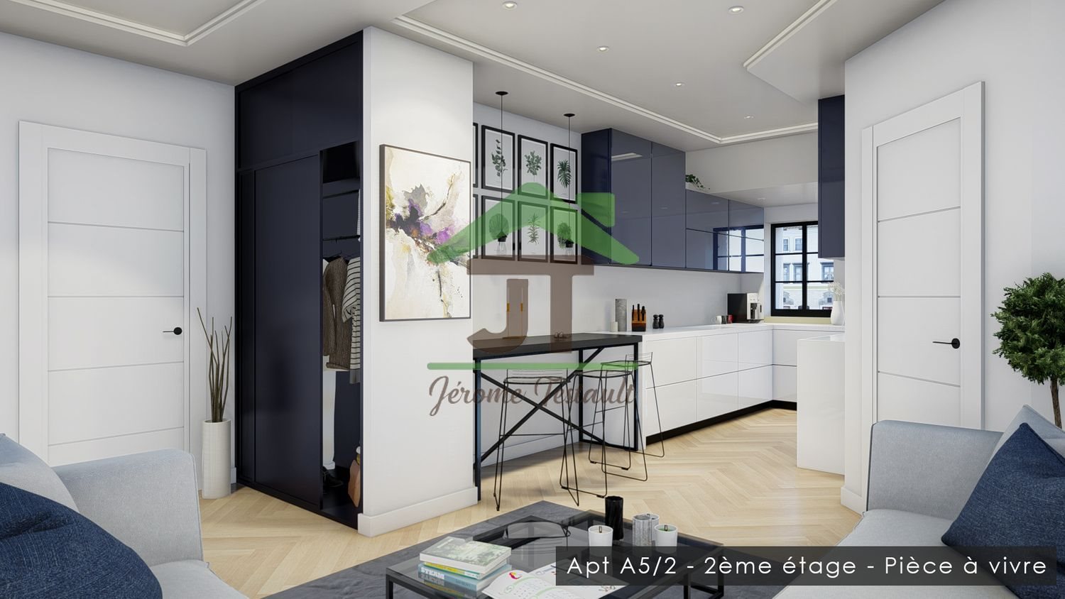 Appartement à vendre, 54m², Châteaudun