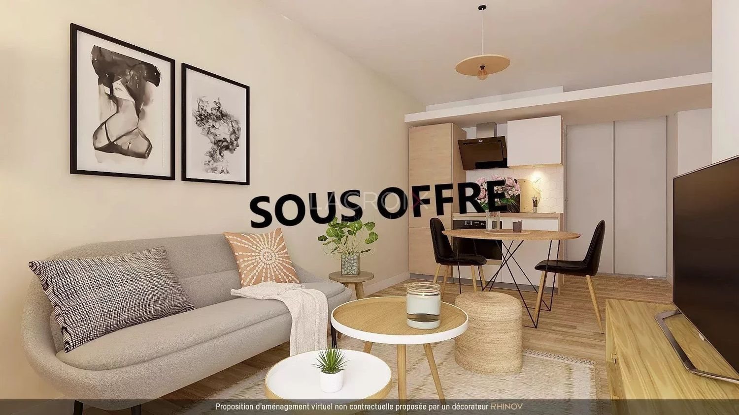 Appartement à vendre, 31m², Gentilly