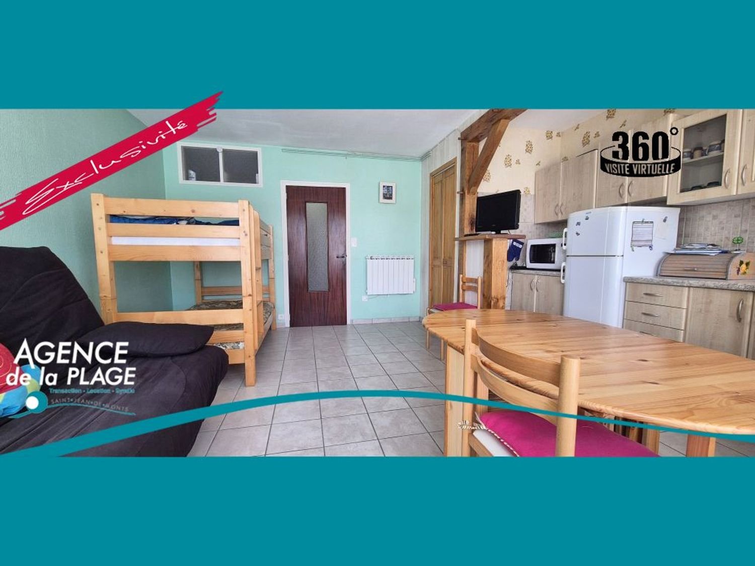 Appartement à vendre, 26m², Saint-Jean-de-Monts