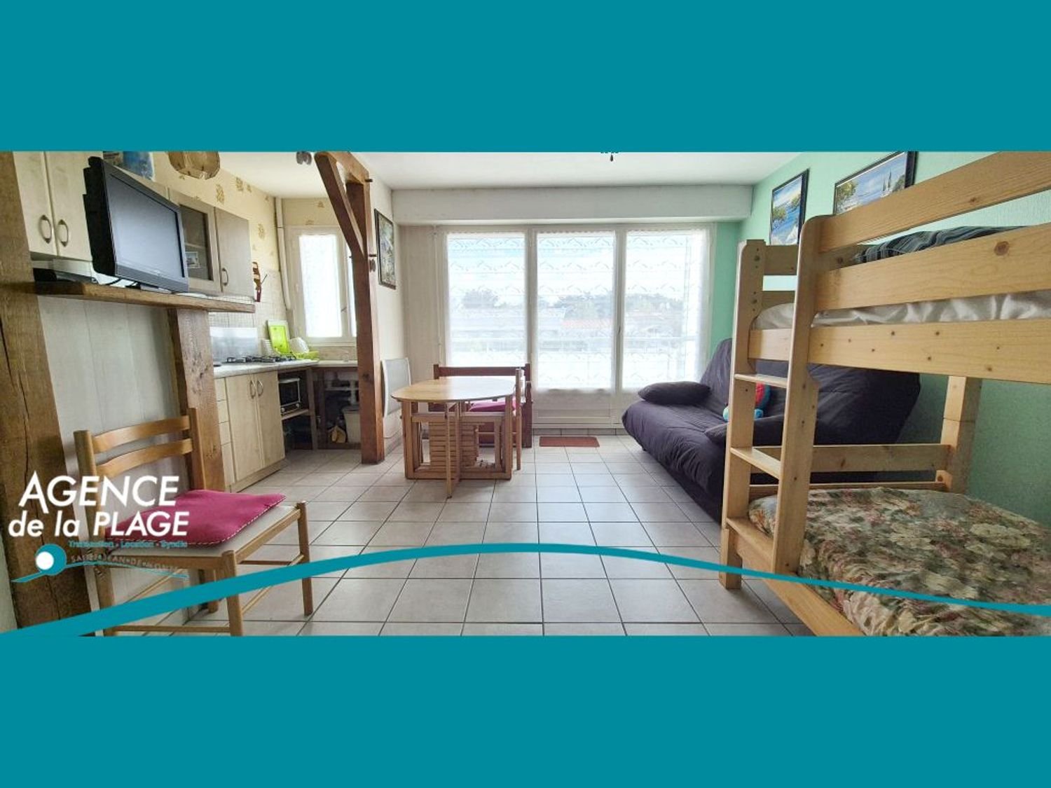 Appartement à vendre, 26m², Saint-Jean-de-Monts