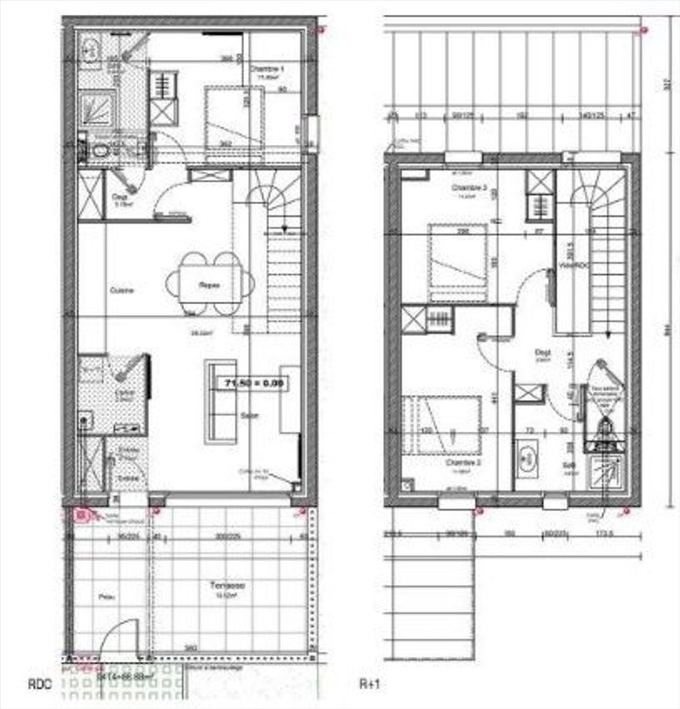Appartement à louer, 86m², Laval