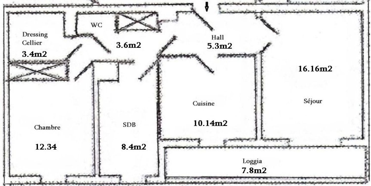 Appartement à vendre, 59m², Nîmes