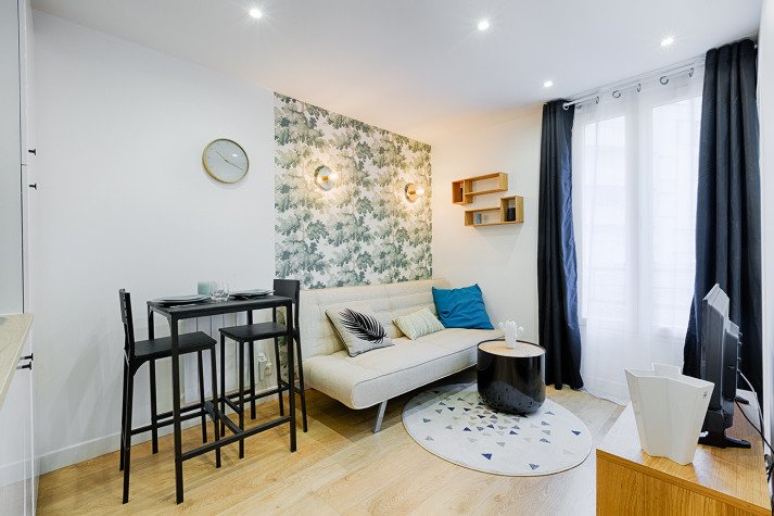 Appartement à louer, 19m², Paris 18ème