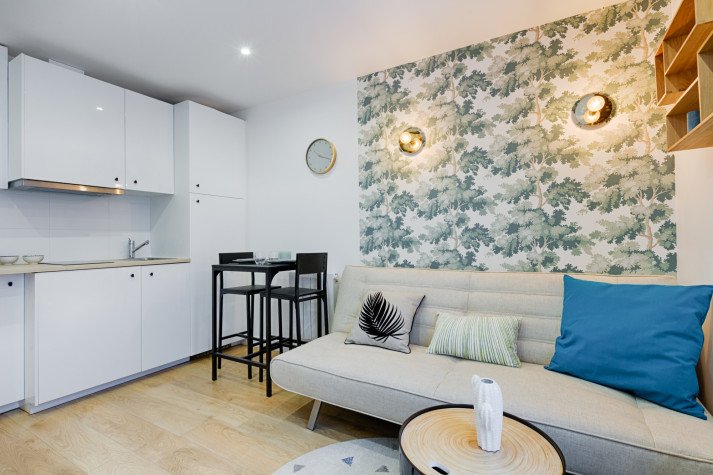 Appartement à louer, 19m², Paris 18ème