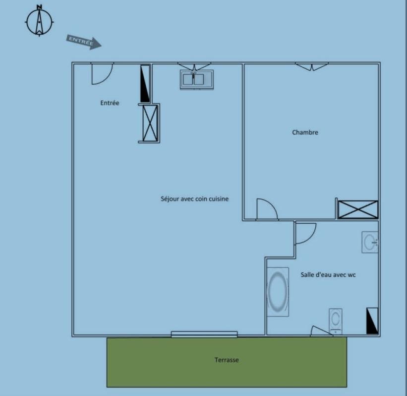 Appartement à vendre, 51m², Porto-Vecchio