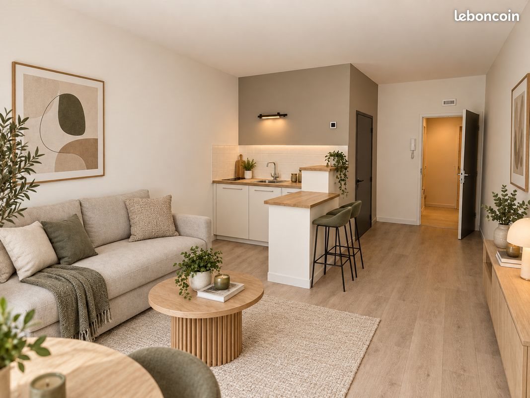 Appartement à vendre, 24m², Saintes