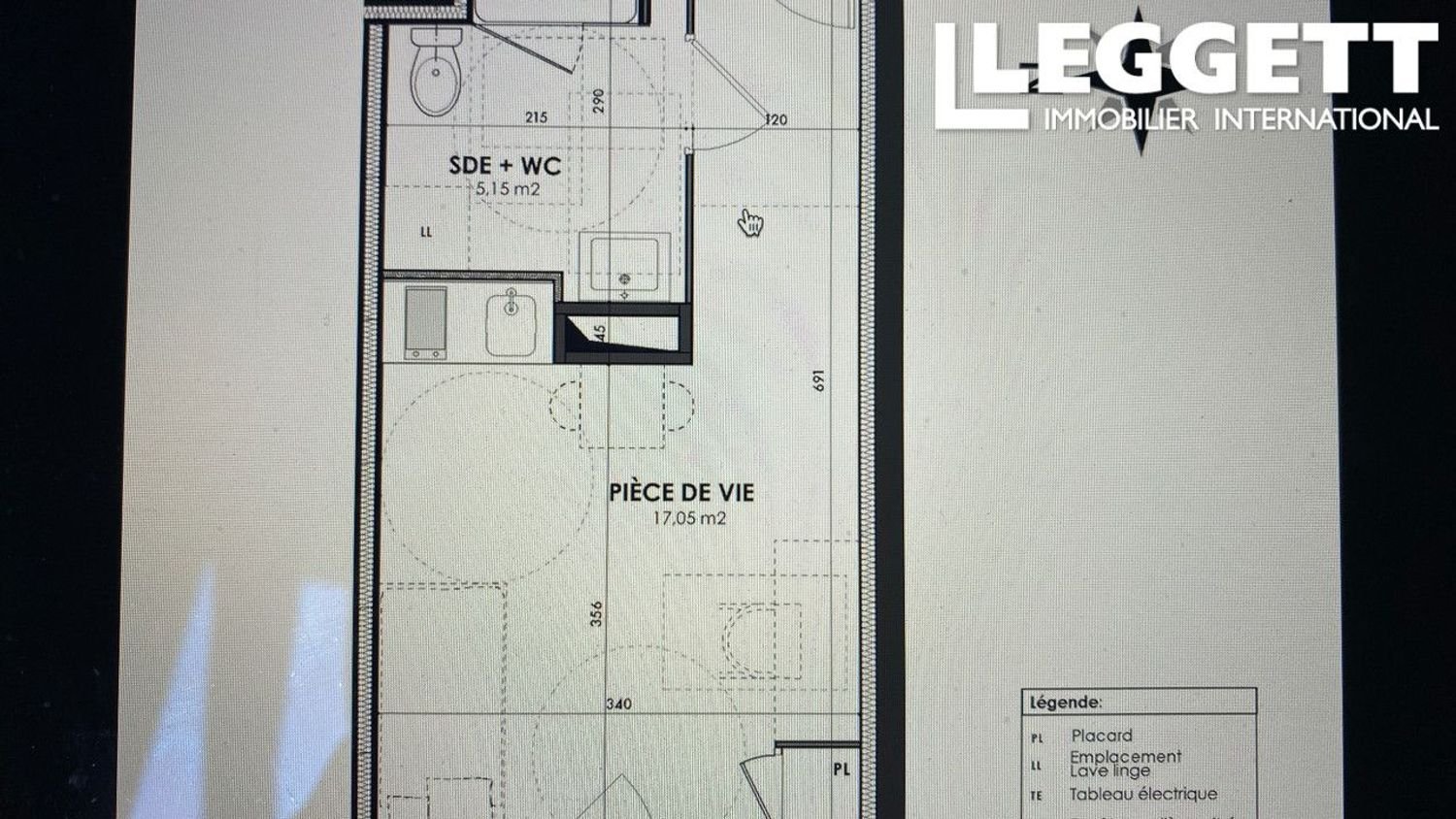 Appartement à vendre, 22m², Périgueux