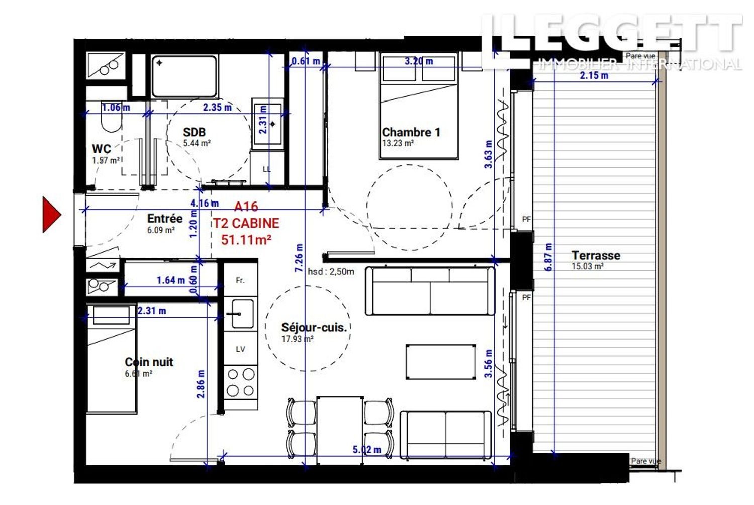 Appartement à vendre, 51m², Huez (Alpe d'Huez)