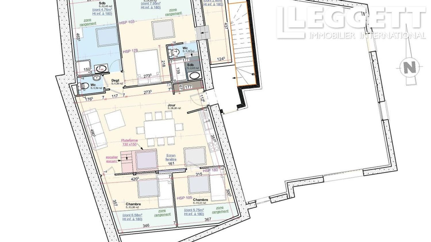 Appartement à vendre, 71m², Les Allues (Méribel)