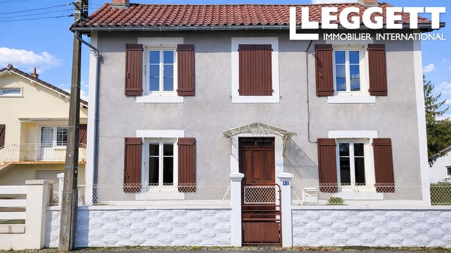 Maison à vendre, 75m², Chabanais