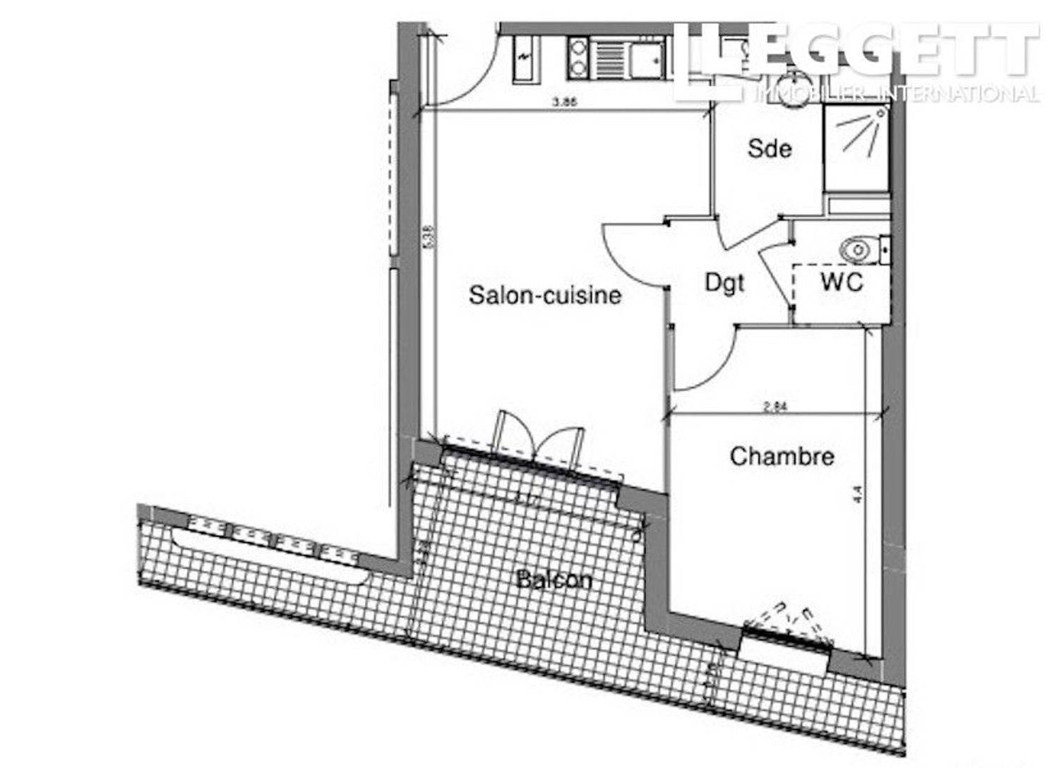 Appartement à vendre, 39m², Toulon