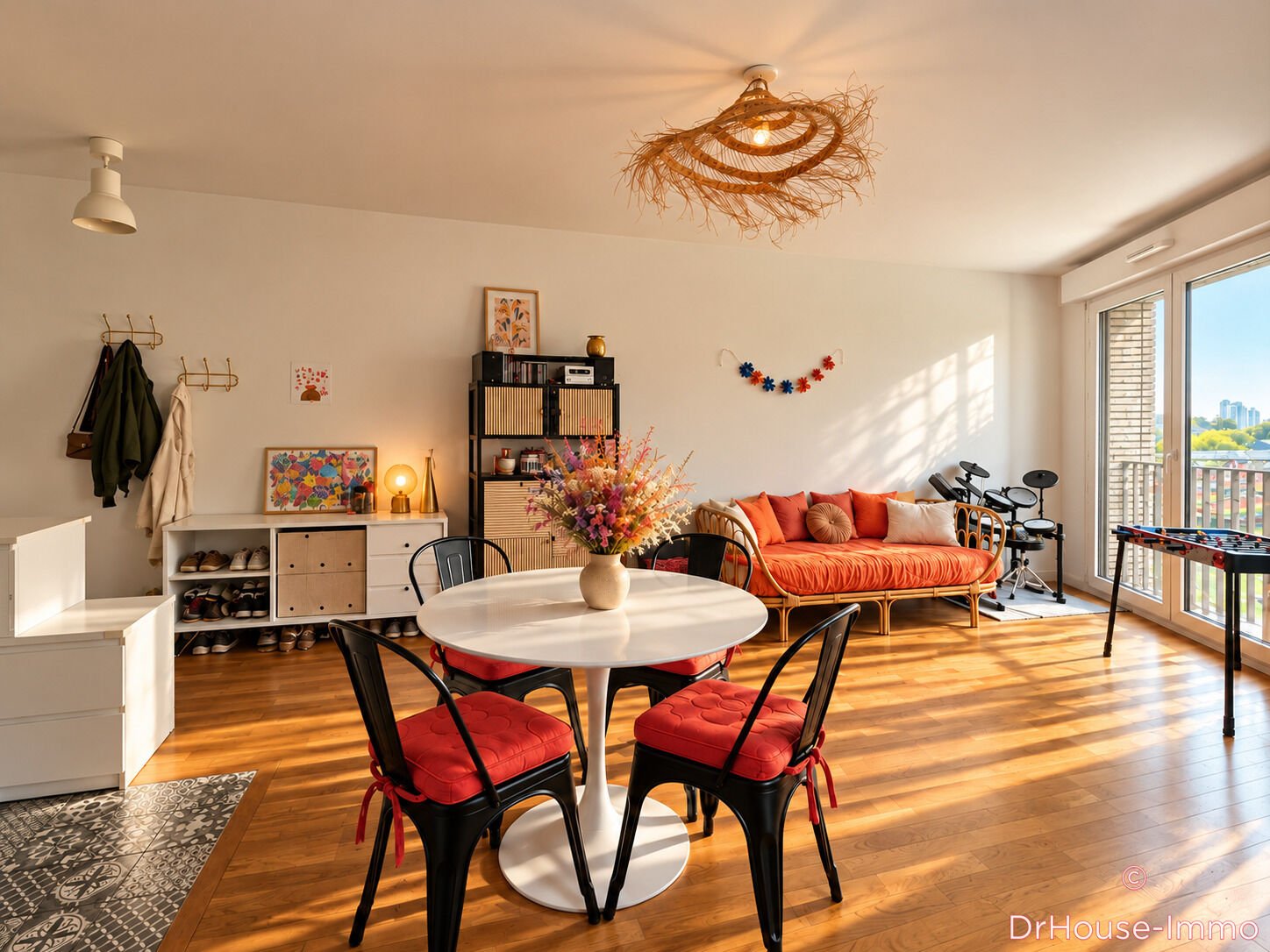 Appartement à vendre, 59m², Pantin