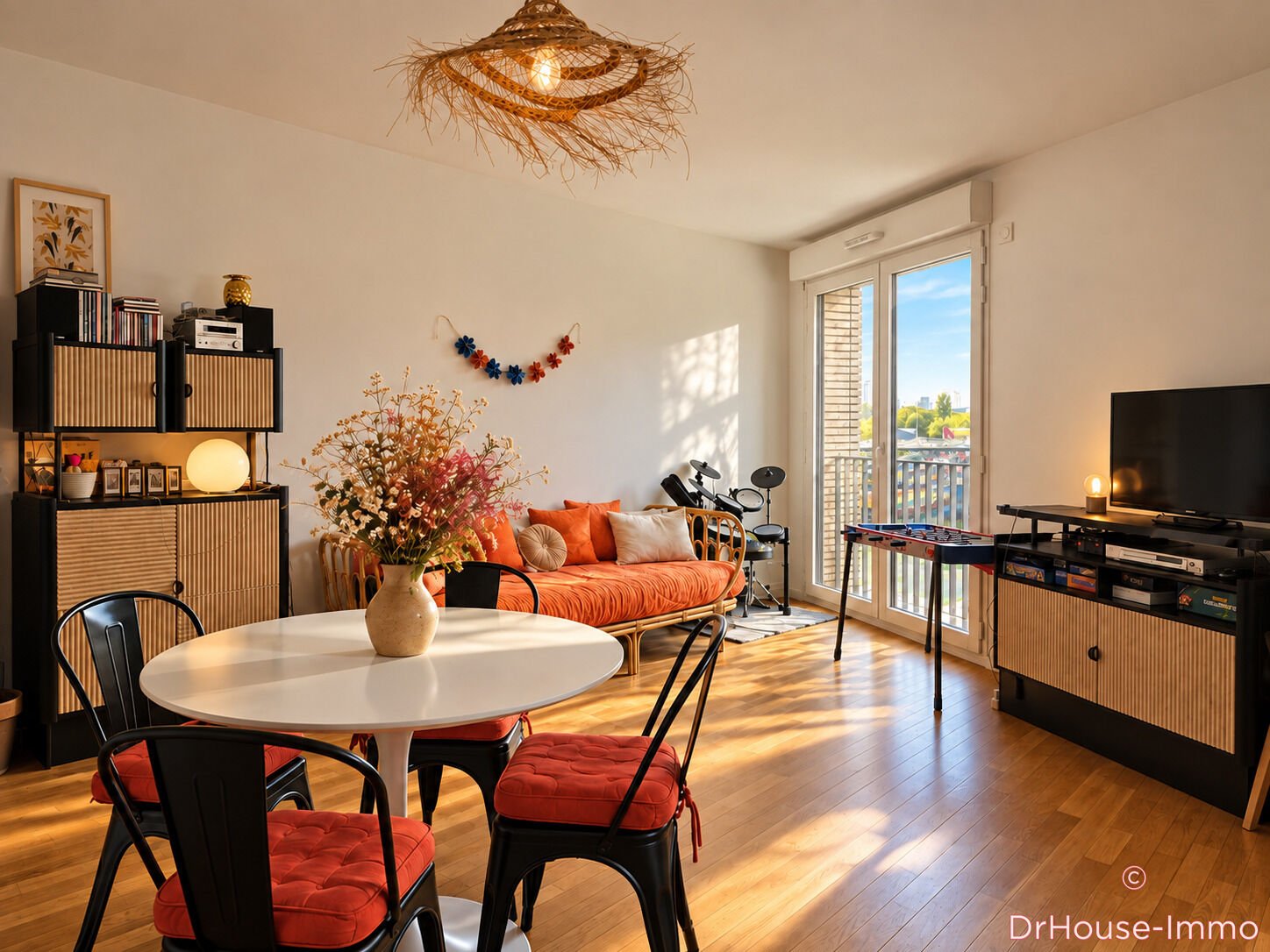 Appartement à vendre, 59m², Pantin