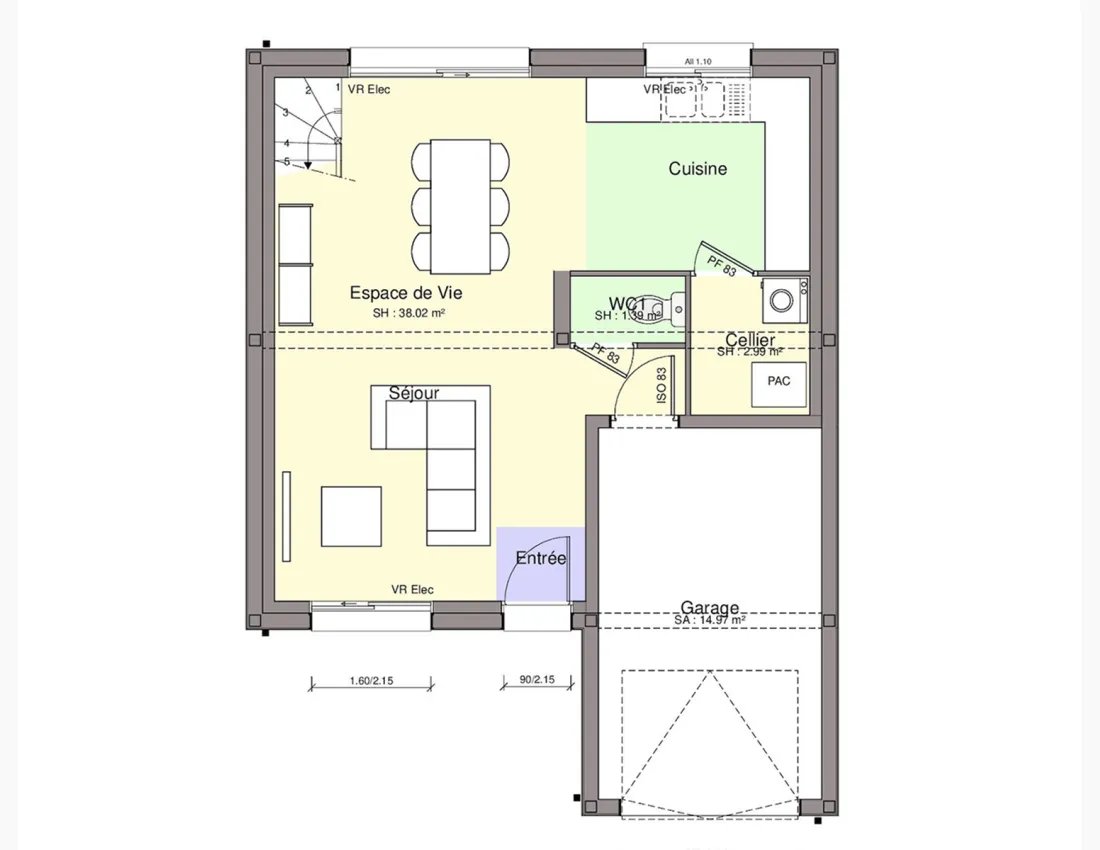 Maison à vendre, 88m², Saint-Herblain