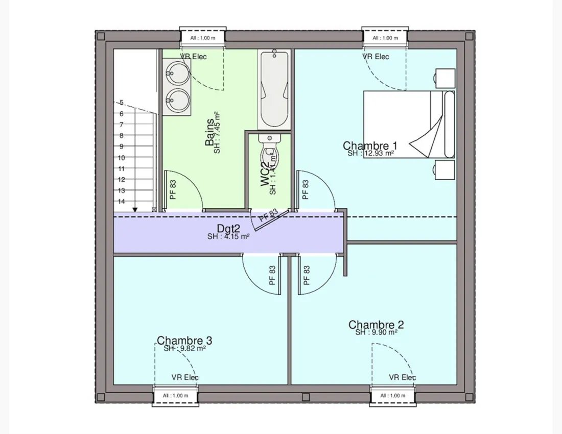 Maison à vendre, 88m², Saint-Herblain