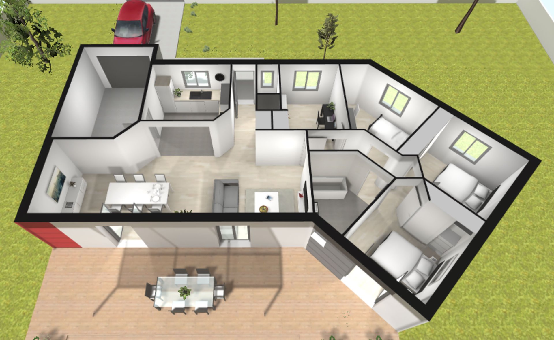 Maison à vendre, 95m², Pessac