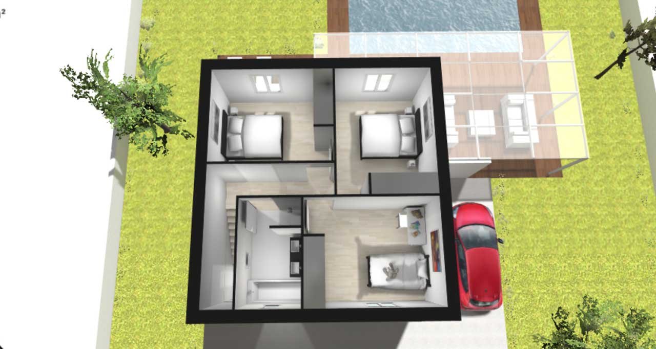 Maison à vendre, 85m², Eysines