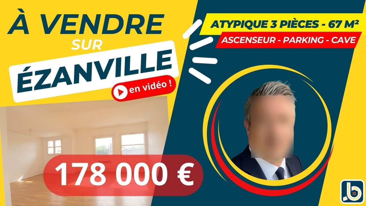 Appartement à vendre, 50m², Ezanville