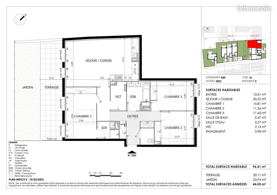 Appartement à vendre, 96m², Toulouse