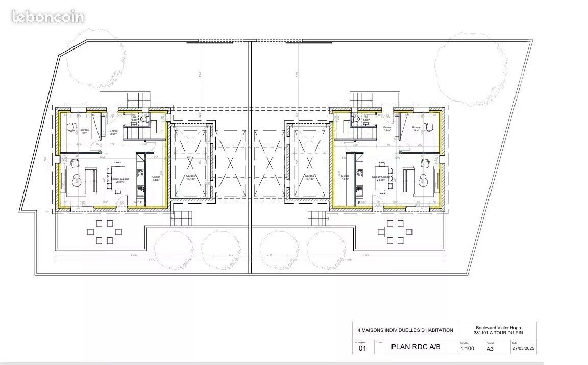 Maison à vendre, 115m², La Tour-du-Pin