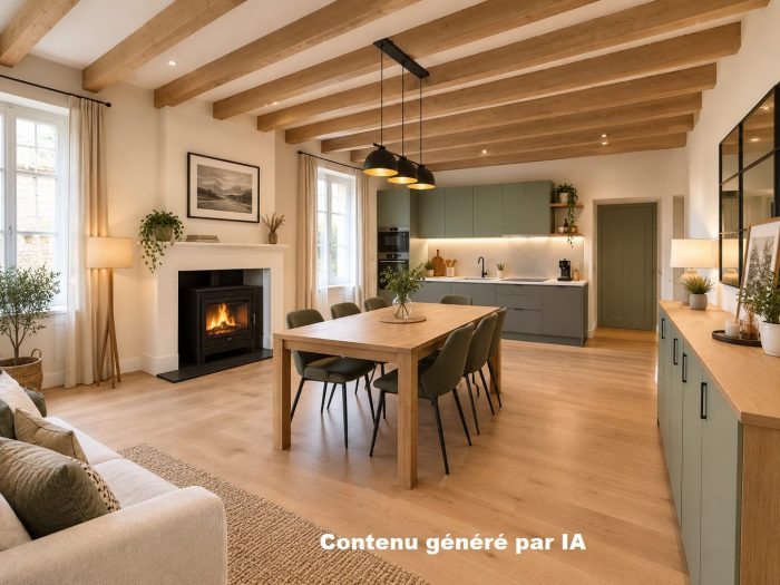 Maison à vendre, 140m², Chérac