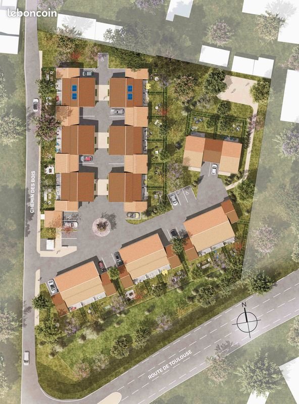 Appartement à louer, 70m², Saïx