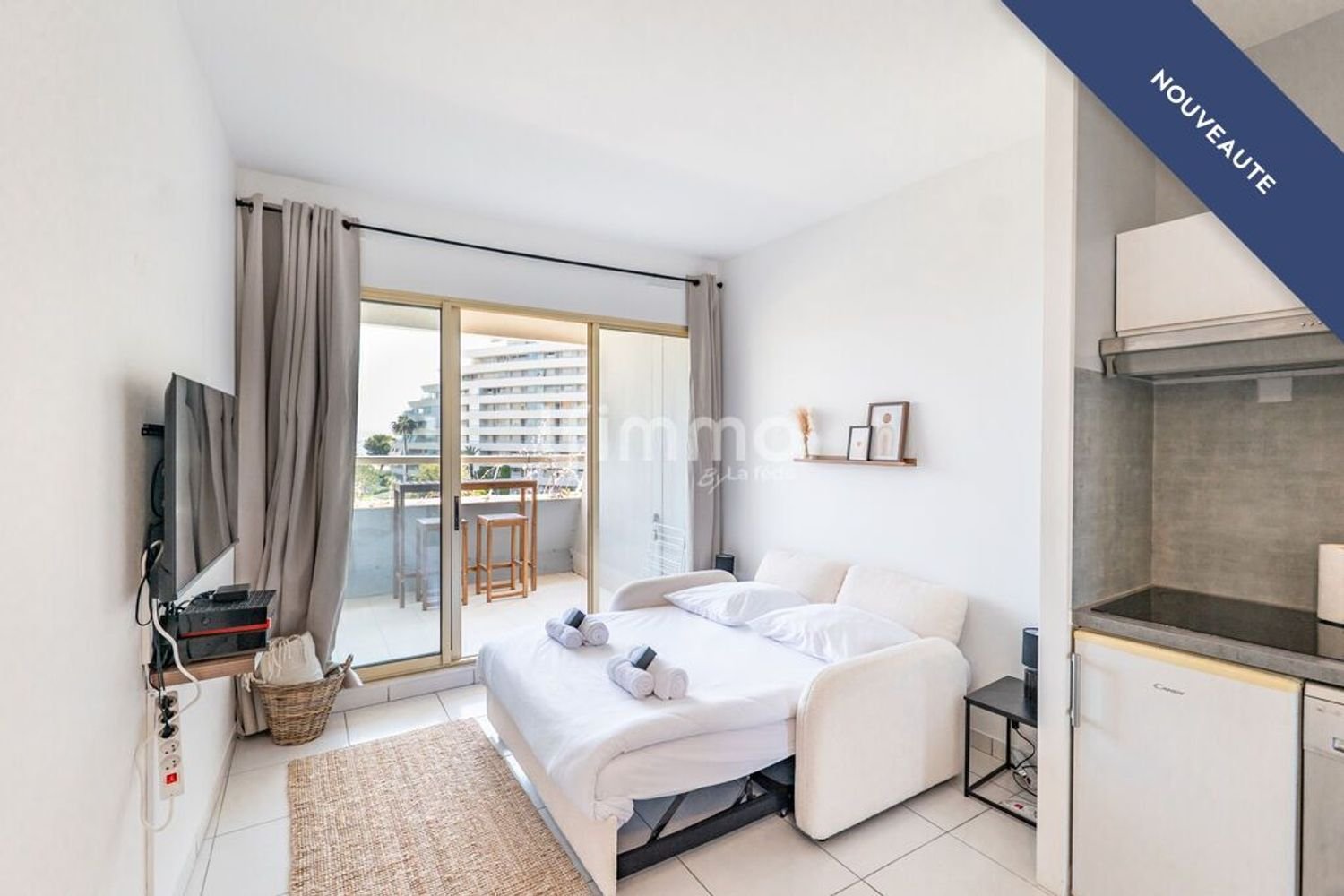Appartement à vendre, 24m², Villeneuve-Loubet